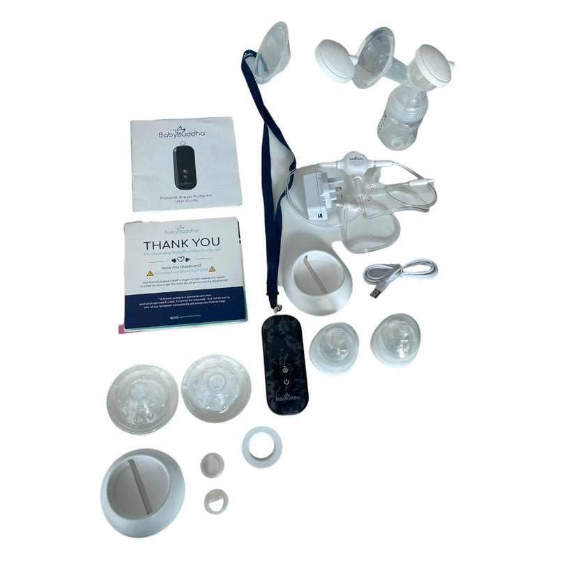 BabyBuddha-Portable-&-Compact-Electric-Breast-Pump-Grey-2-1