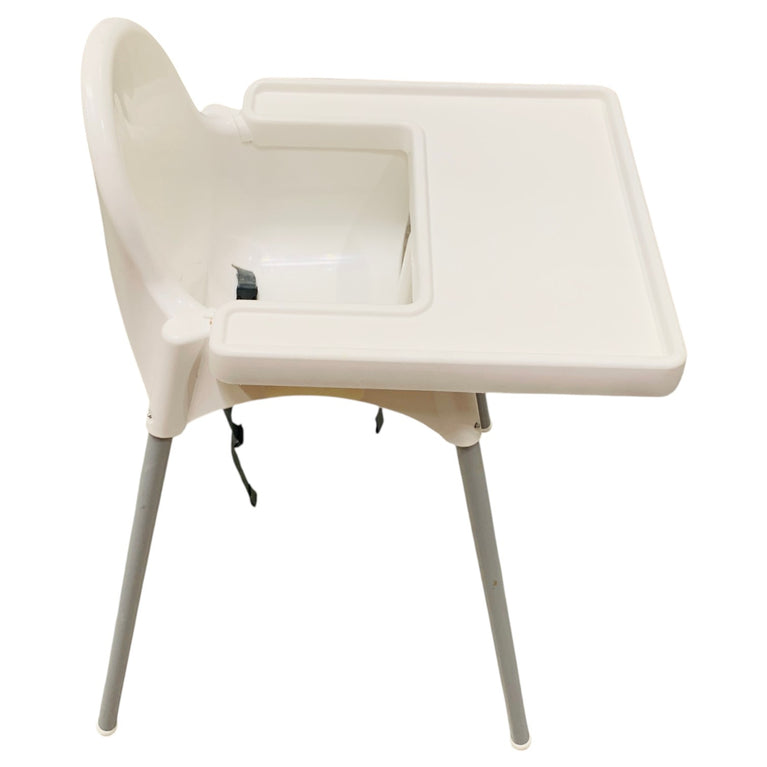 IKEA-ANTILOP-Highchair-with-Safety-Belt-+-Tray-White-&-Silver-5-3
