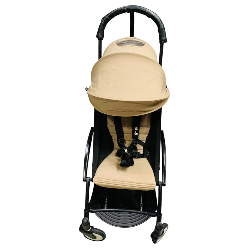 Babyzen-Yoyo+-Complete-Stroller-Set-with-Black-Frame-with-6m+-Cream-2-3