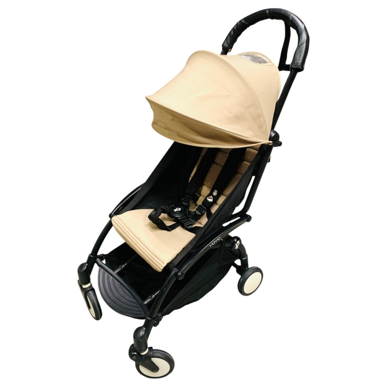 Babyzen-Yoyo+-Complete-Stroller-Set-with-Black-Frame-with-6m+-Cream-2-5