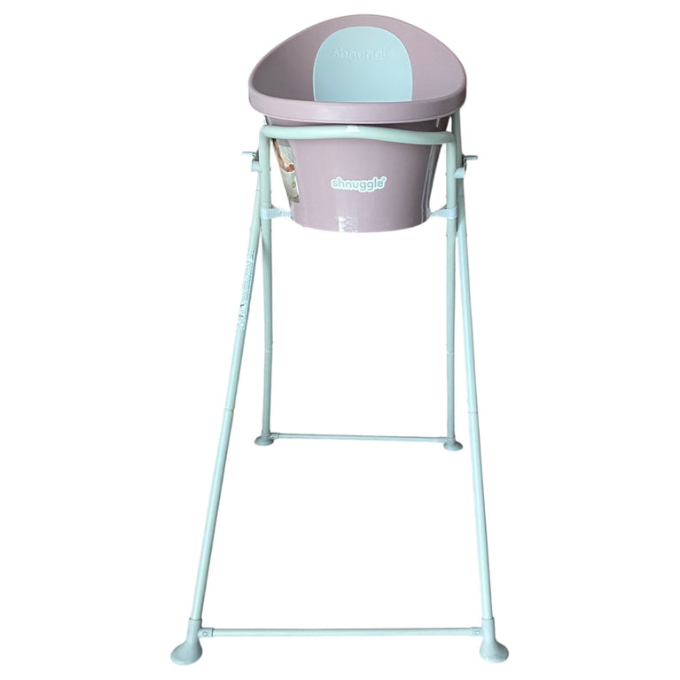 Shnuggle-Baby-Bath-&-Stand-Bundle-Taupe-2pc-Set-1-2