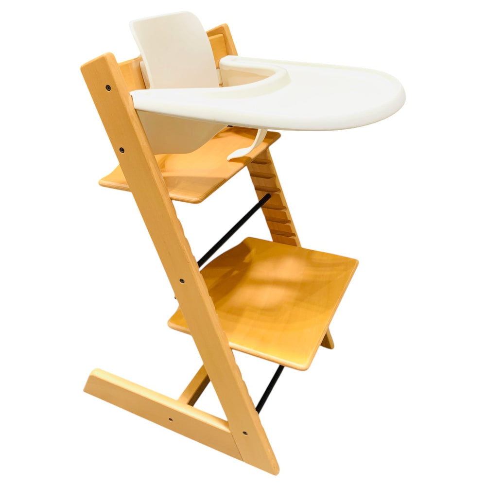 Stokke Tripp Trapp with Baby Set and Tray | Shop used High Chairs in UAE