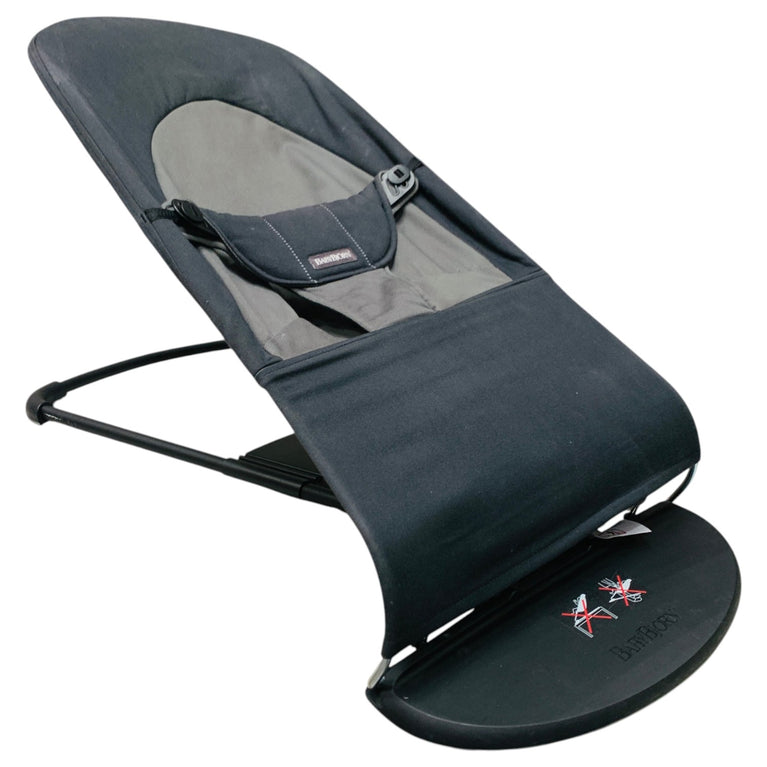 BabyBjörn-Balance-Soft-Baby-Rocker-Woven-Black/Dark-Grey-1-1