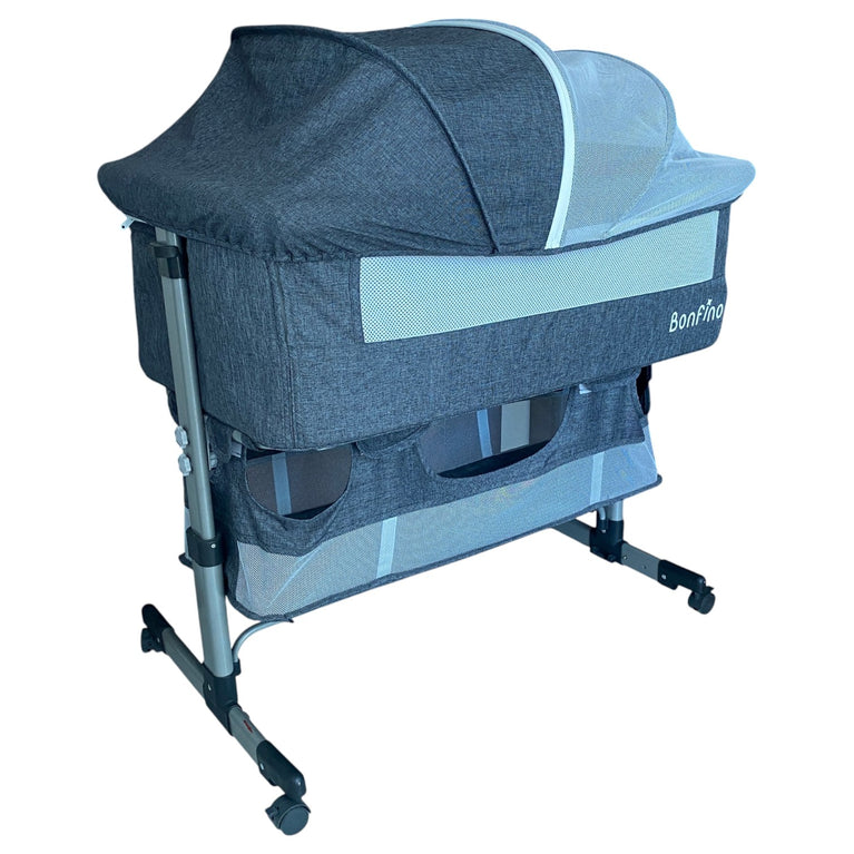 Bonfino-Regal-Crib-&-Bedside-Bassinet-Grey-1-1