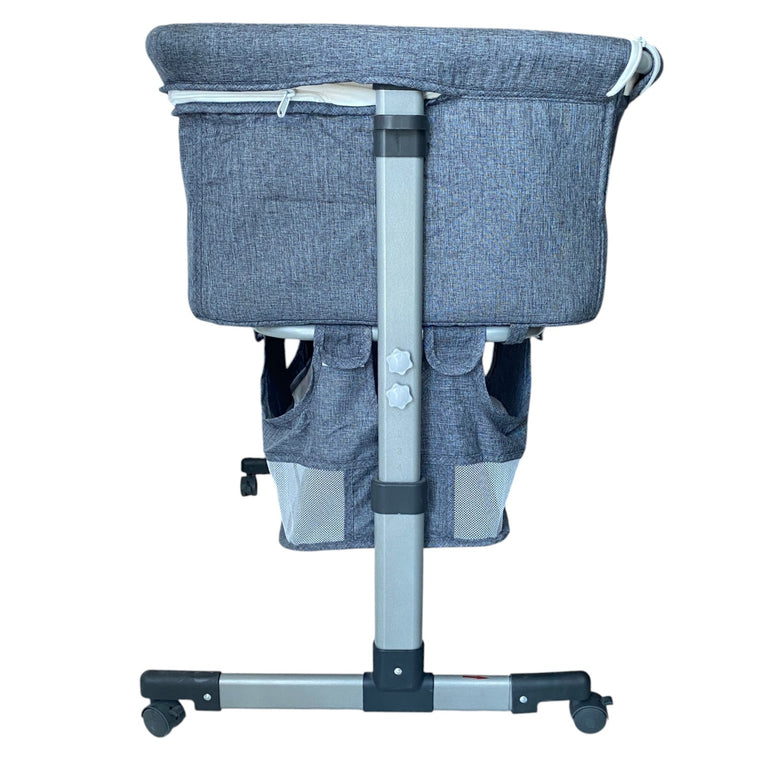Bonfino-Regal-Crib-&-Bedside-Bassinet-Grey-1-5