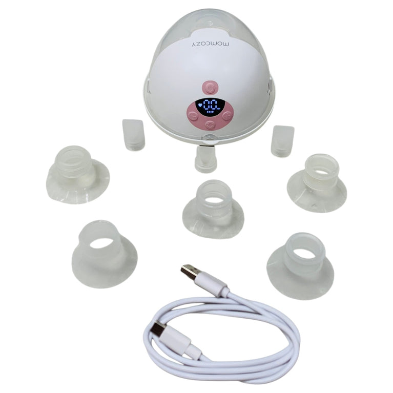 Momcozy-M5-Single-Electric-Hands-Free-Breast-Pump-Pink-1-1