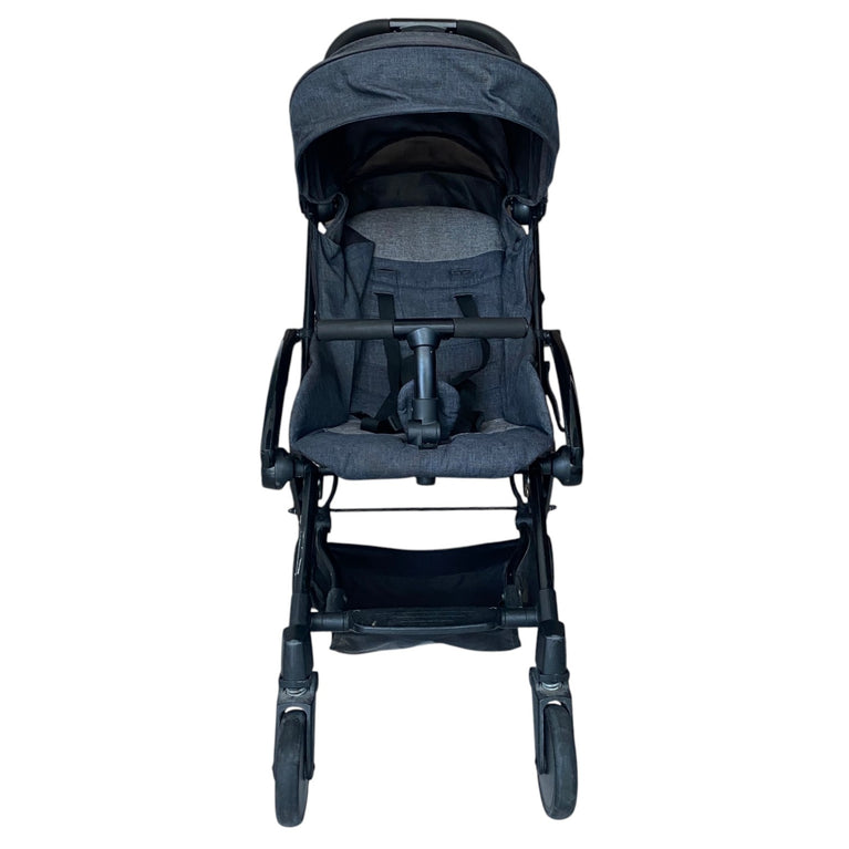 Giggles-Baby-Stroller-with-One-Hand-Fold-Feature-Heathered-Grey-1-2