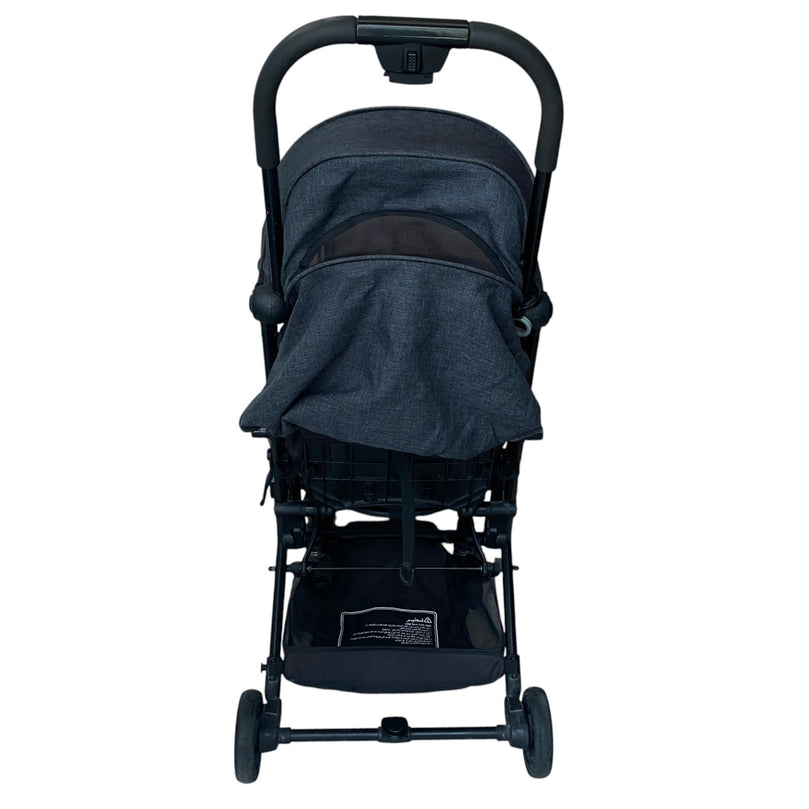 Giggles-Baby-Stroller-with-One-Hand-Fold-Feature-Heathered-Grey-1-5