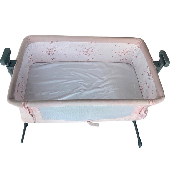 Juniors-Peyton-Side-Bassinet-Pink-4-4