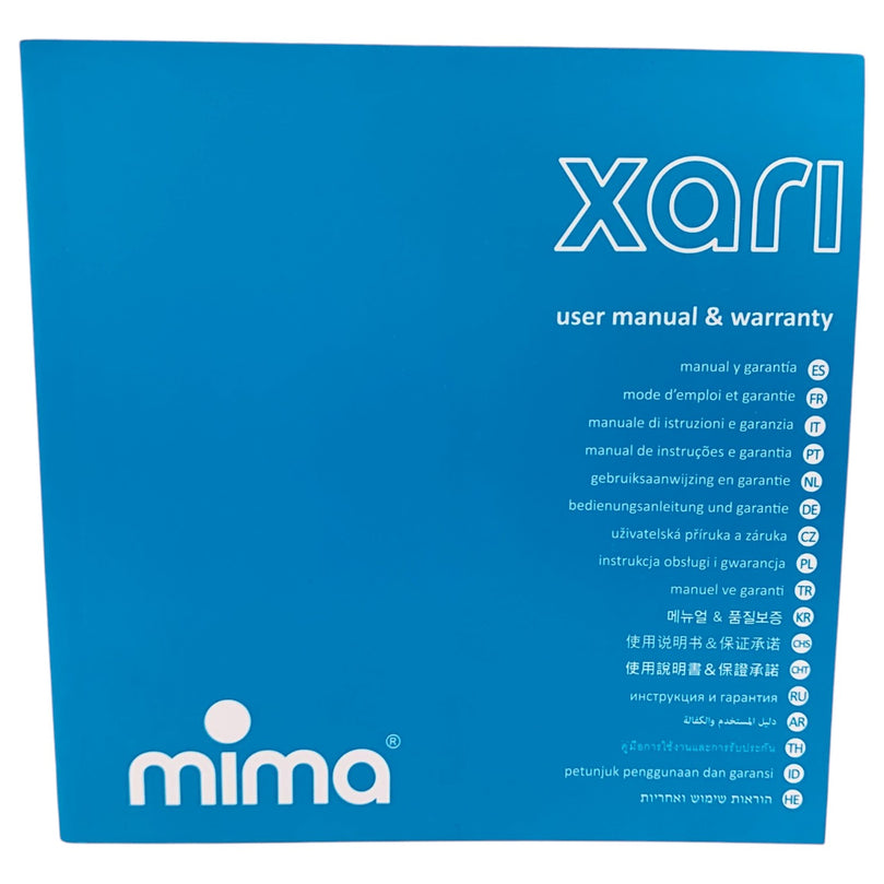 Mima-Xari-Max-2-in-1-Convertible-Stroller-+-Bassinet-Camel-/-Black-5-8