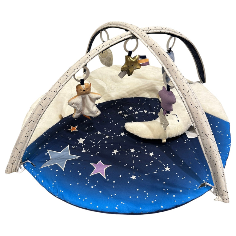 Skip-Hop-Tummy-Time-Mat-3-in-1-Activity-Baby-Play-Gym-Celestial-Dreams-Blue/White-1-3