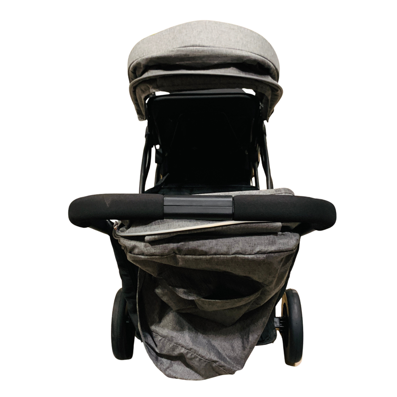 The-Moon-Brand-Dois-Tandem/Twin-Stroller-Black/Grey-1-7