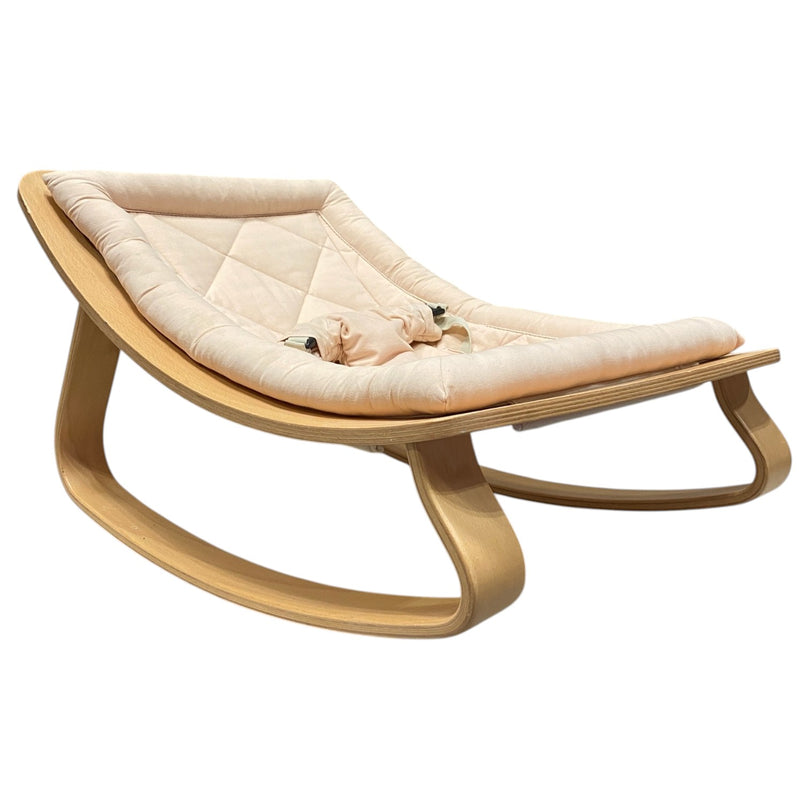Charlie-Crane-Levo-Baby-Rocker-in-Beech-Peach-1-1