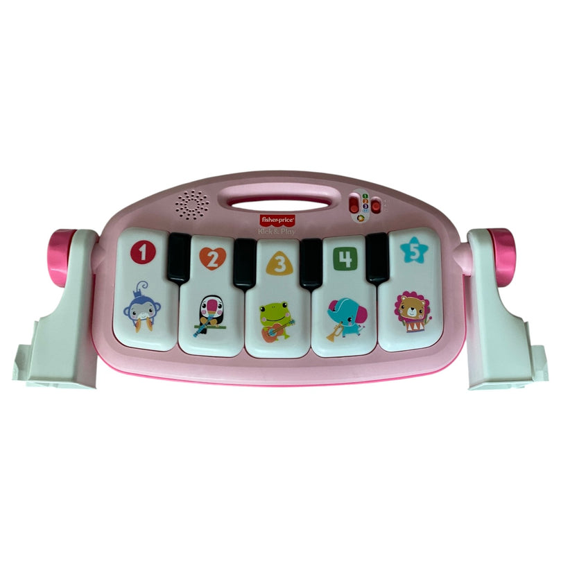 Fisher-Price-Baby-Activity-Mat-Glow-and-Grow-Kick-&-Play-Piano-Gym-Pink-2-4