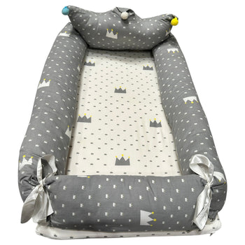 Bumble-&-Bird-Bumble-&-Bird-Portable-Maxi-Baby-Nest-and-Lounger-Royal-Grey-1-2