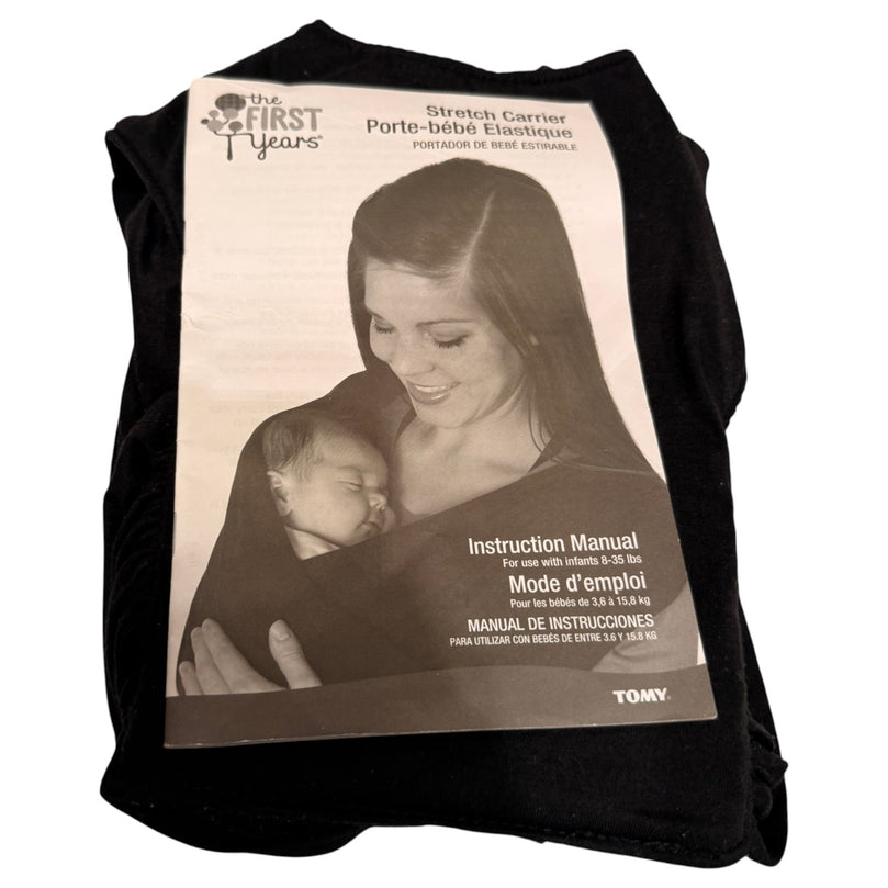 The-First-Years-Stretch-Agility-Baby-Wrap-Carrier-Size-L-Black-1-5