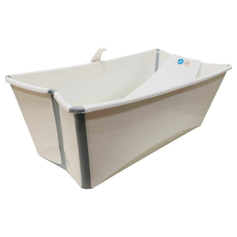 Stokke-Flexibath-Foldable-Bath-Tub-With-Newborn-Support-White-&-Grey-7-3