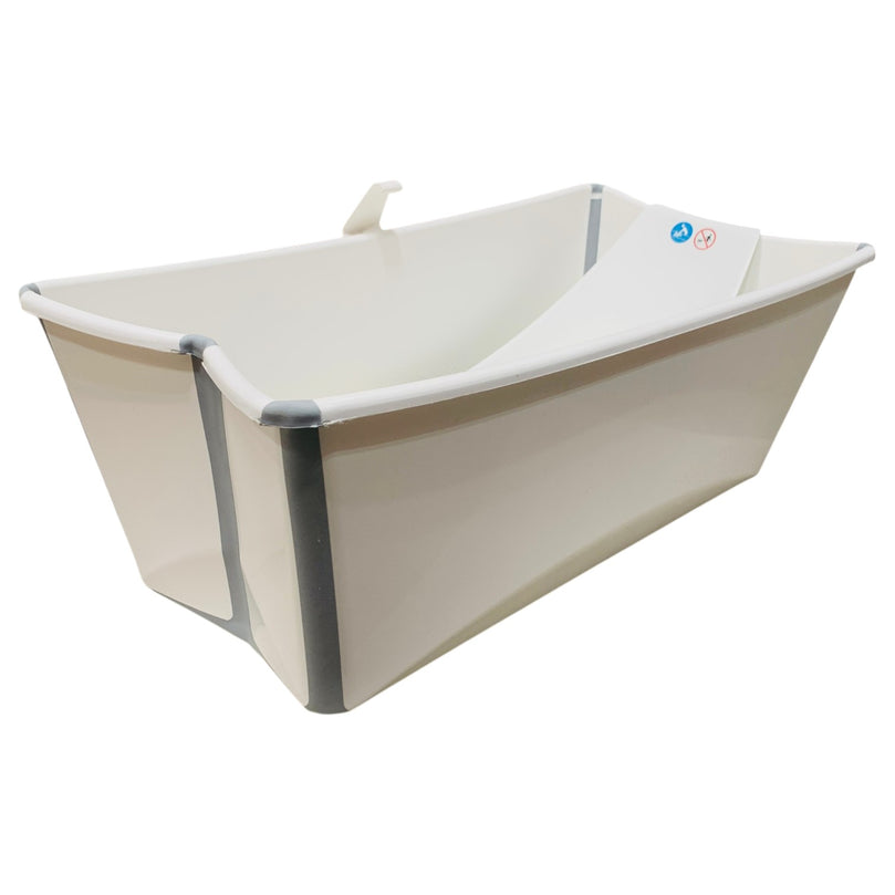 Stokke-Flexibath-Foldable-Bath-Tub-With-Newborn-Support-White-&-Grey-7-3