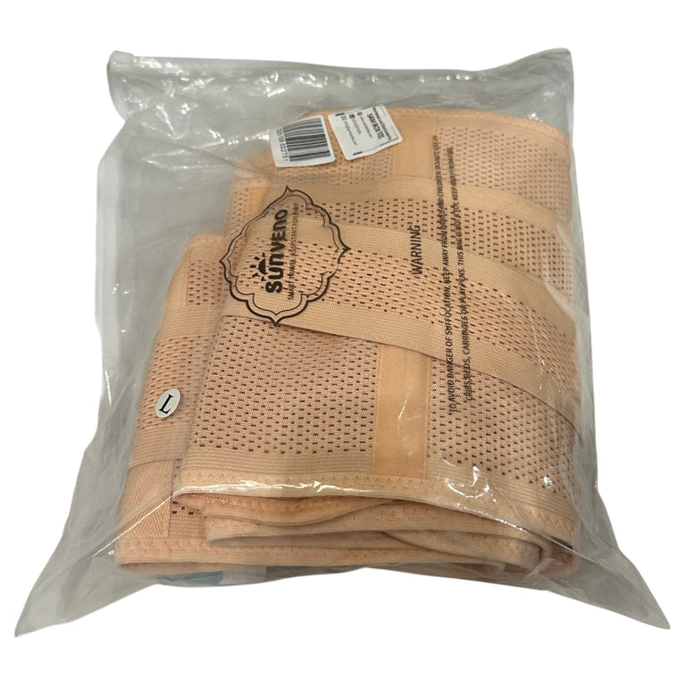 Sunveno-3-in-1-Adjustable-Maternity-Belt-Large-Beige-1-2