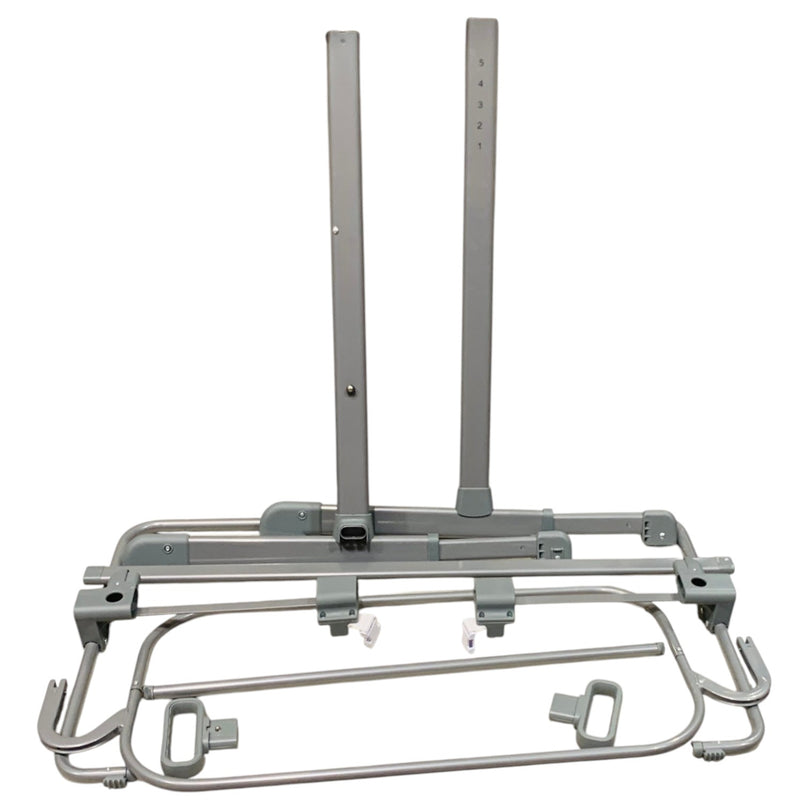 Juniors-Peyton-Adjustable-Side-Bassinet-with-Wheels-Grey-1-5
