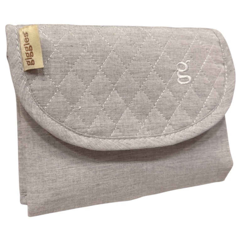 Giggles-Textured-Waterproof-Diaper-Changing-Mat-Grey-1-1