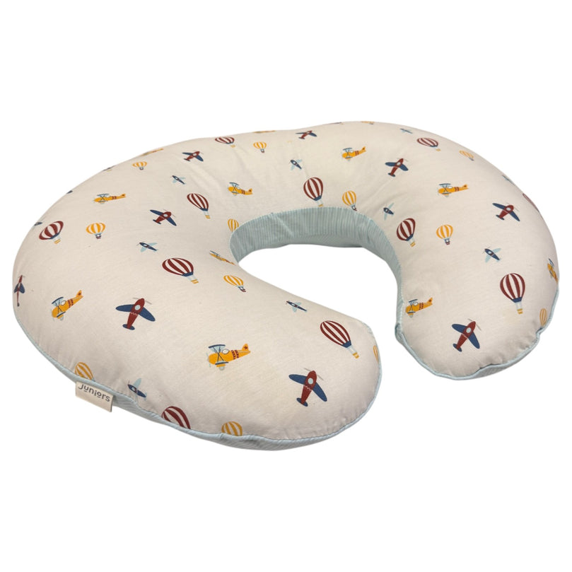 Juniors-Printed-Feeding-Pillow-(68x54-cm)-Parachute-White-&-Blue-1-1