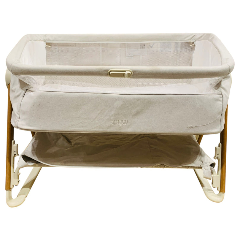 Mamas-&-Papas-Lua-Bedside-Crib-Grey-5-2