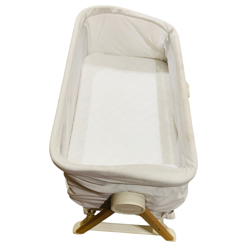 Mamas-&-Papas-Lua-Bedside-Crib-Grey-5-9