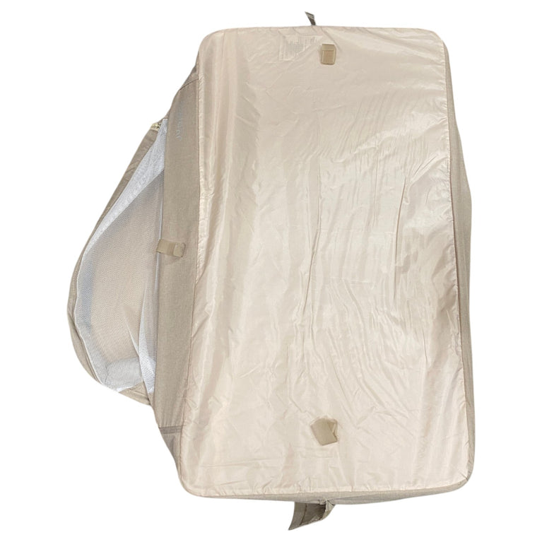 Juniors-Peyton-Adjustable-Side-Bassinet-with-Wheels-Beige-1-5