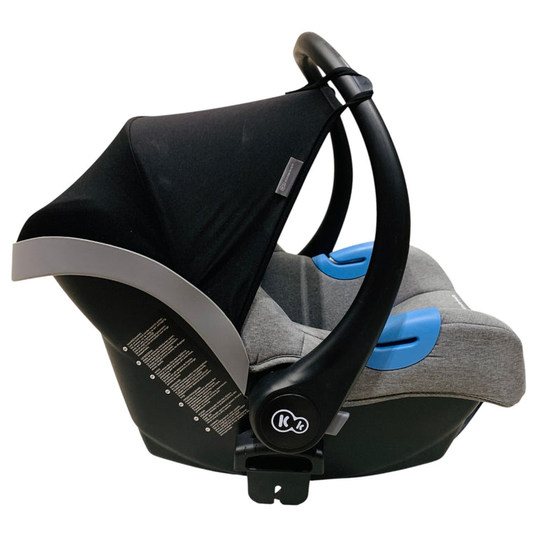 Kinderkraft Prime 2 3-in-1 Travel System (excl Bassinet) - Grey