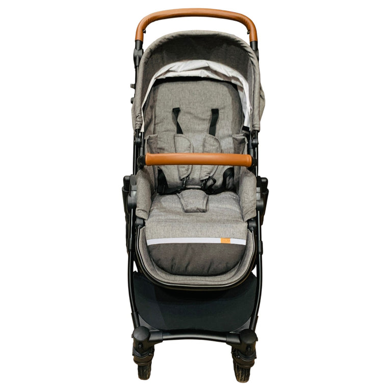 Kinderkraft Prime 2 3-in-1 Travel System (excl Bassinet) - Grey