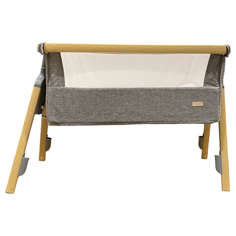 Tutti-Bambini-CoZee-Bedside-Wooden-Crib-Oak-and-Charcoal-1-2