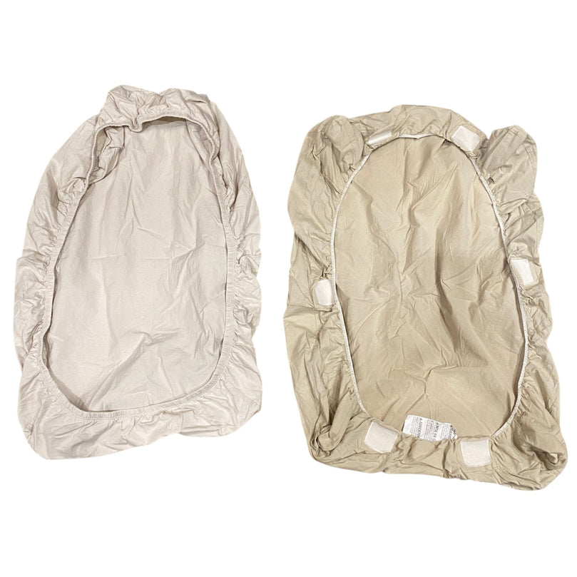 Tutti-Bambini-Bedside-Crib-Fitted-Sheets-Oyster-&-Oatmeal-1-2