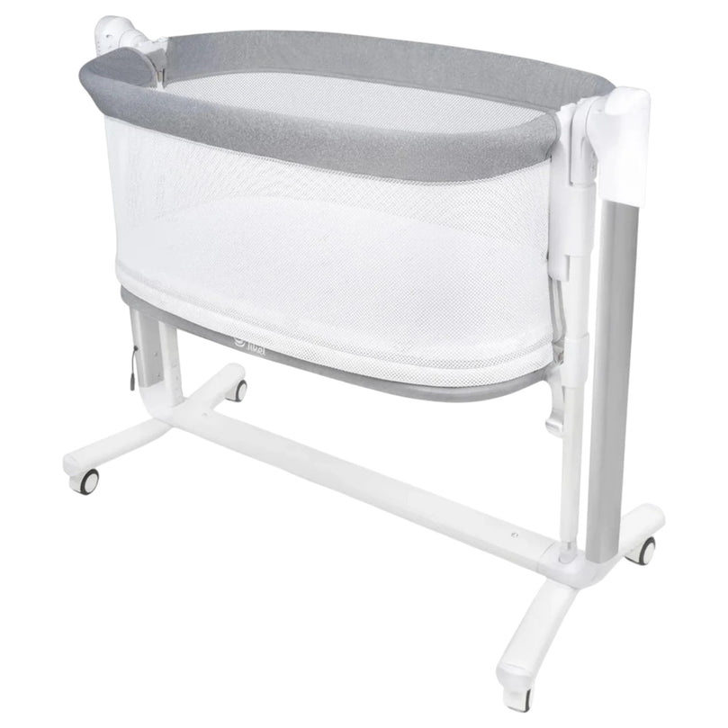Jikel-Pony-2-in-1-Co-sleeper-Crib-&-Swing-Grey-3-3