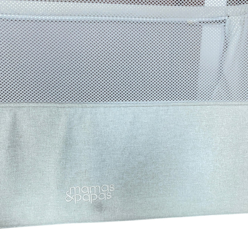 Mamas-&-Papas-Lua-Bedside-Crib-Beige-4-10