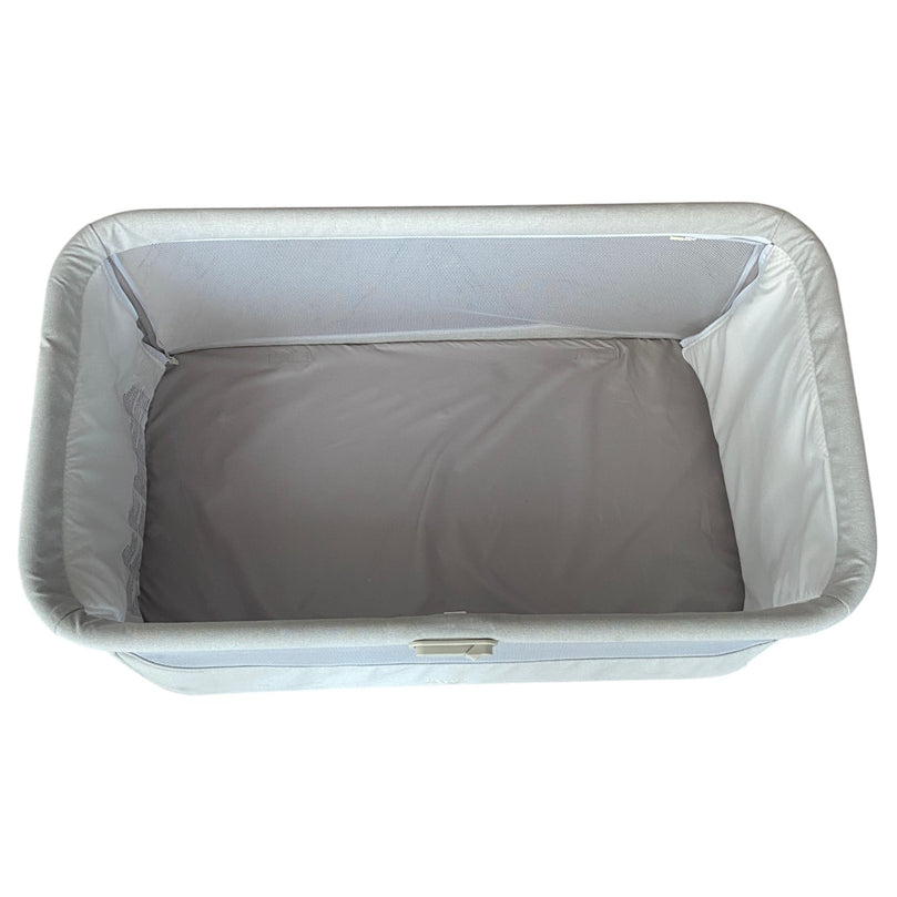 Mamas-&-Papas-Lua-Bedside-Crib-Beige-4-5
