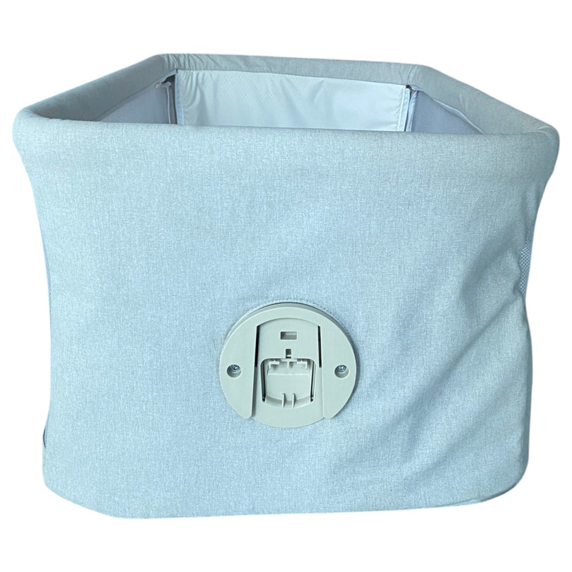 Mamas-&-Papas-Lua-Bedside-Crib-Beige-4-7