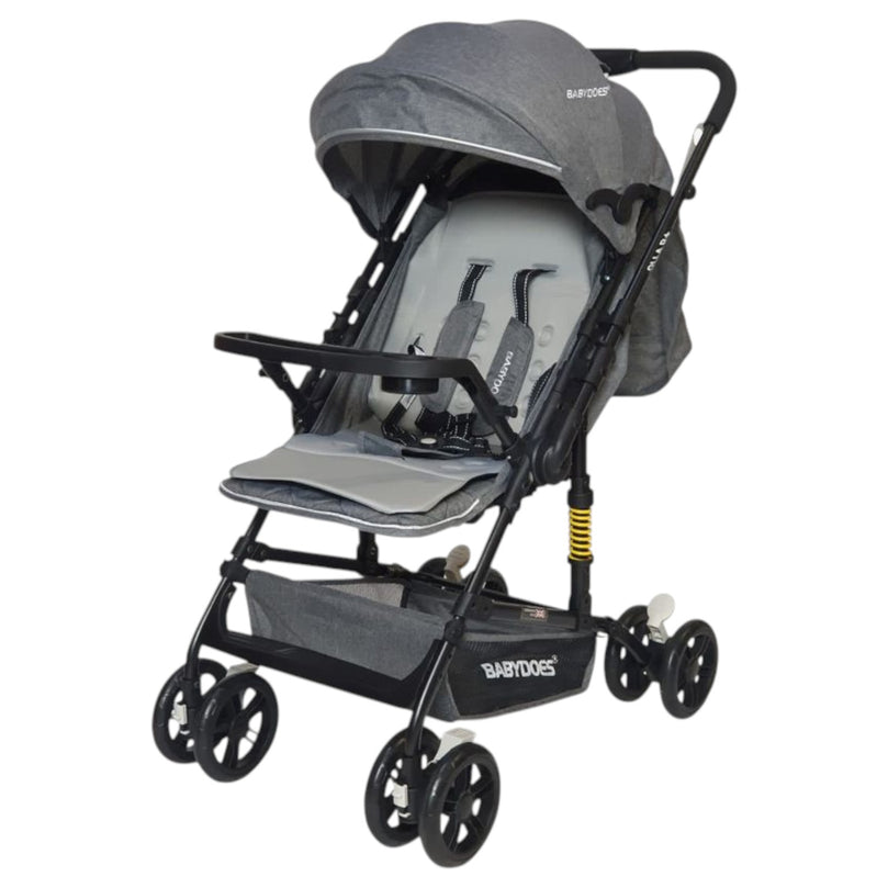 Babydoes-Olla-R+--Baby-Stroller---Grey-1-1