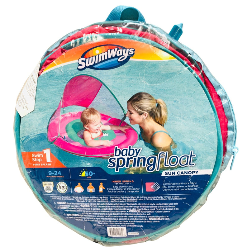 Swimways-Baby-Spring-Float-Sun-Canopy-Pink-Mermaid-Unicorn-1-1