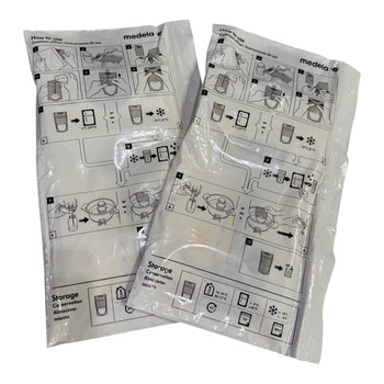 Medela Breastmilk Storage Bags  180ml/ 6 oz (25 x 2 packs)