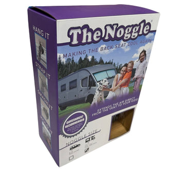 The Noggle 6 Ft Making the backseat Cool Again - 6 Feet Ice Black