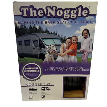 The Noggle 6 Ft Making the backseat Cool Again - 6 Feet Ice Black