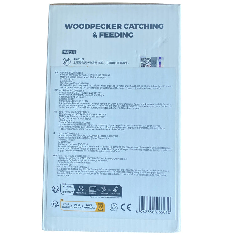 Babycare Woodpecker Catching & Feeding