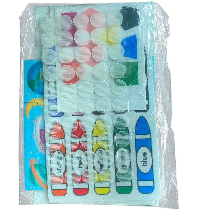 Busy Board Learning Toy-Blue