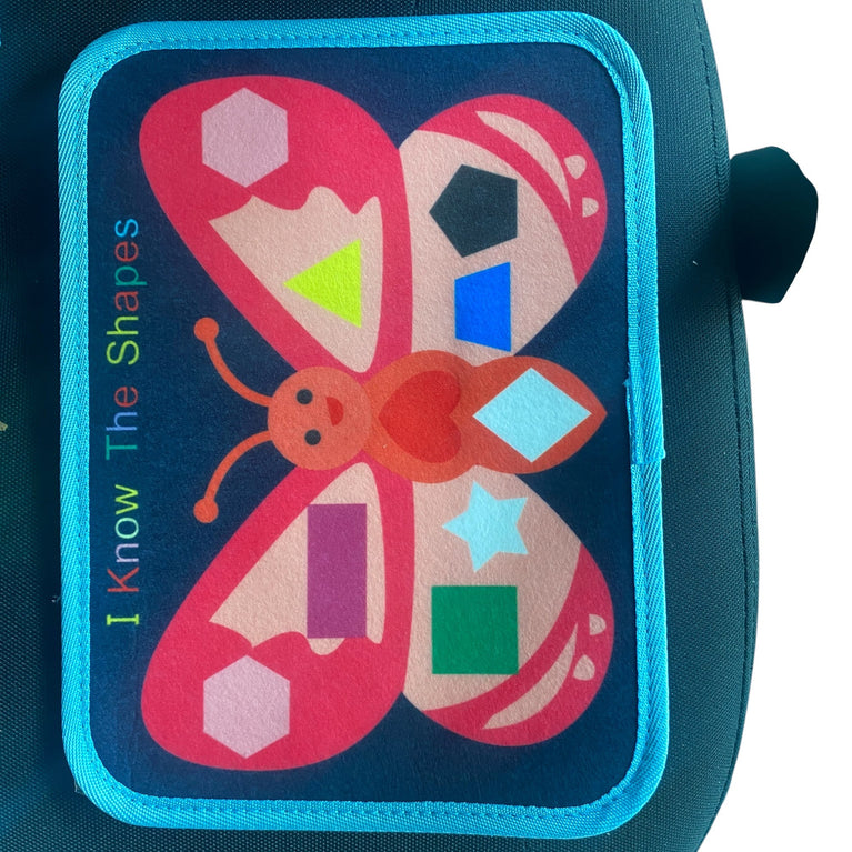 Busy Board Learning Toy-Blue