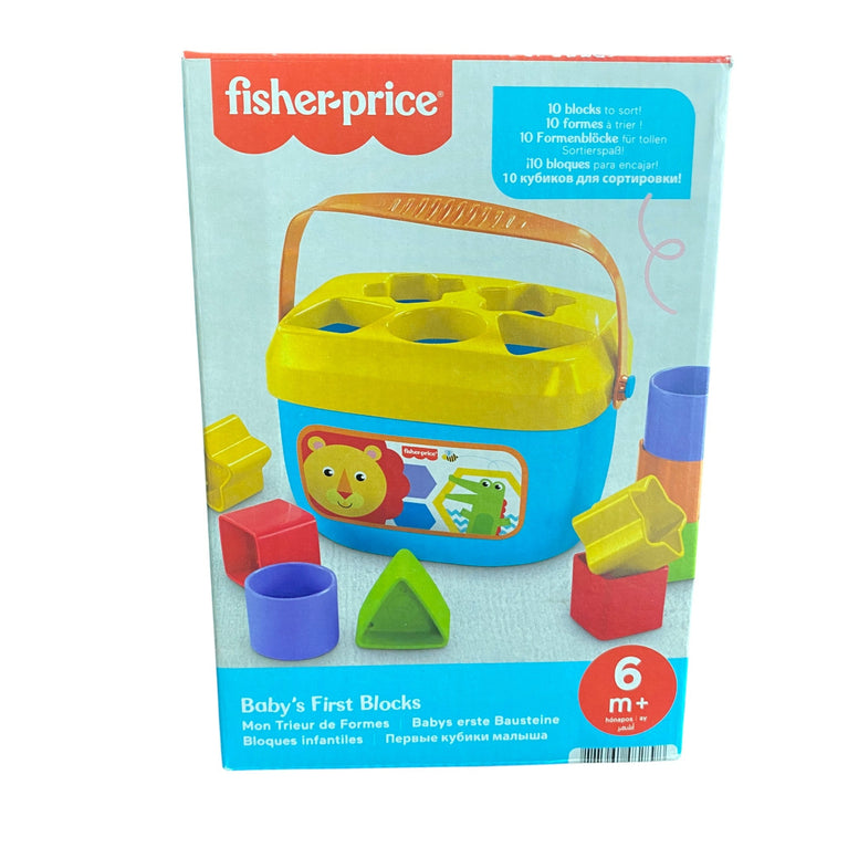 Fisher Price  Sort And Stack Blocks - 10 pieces