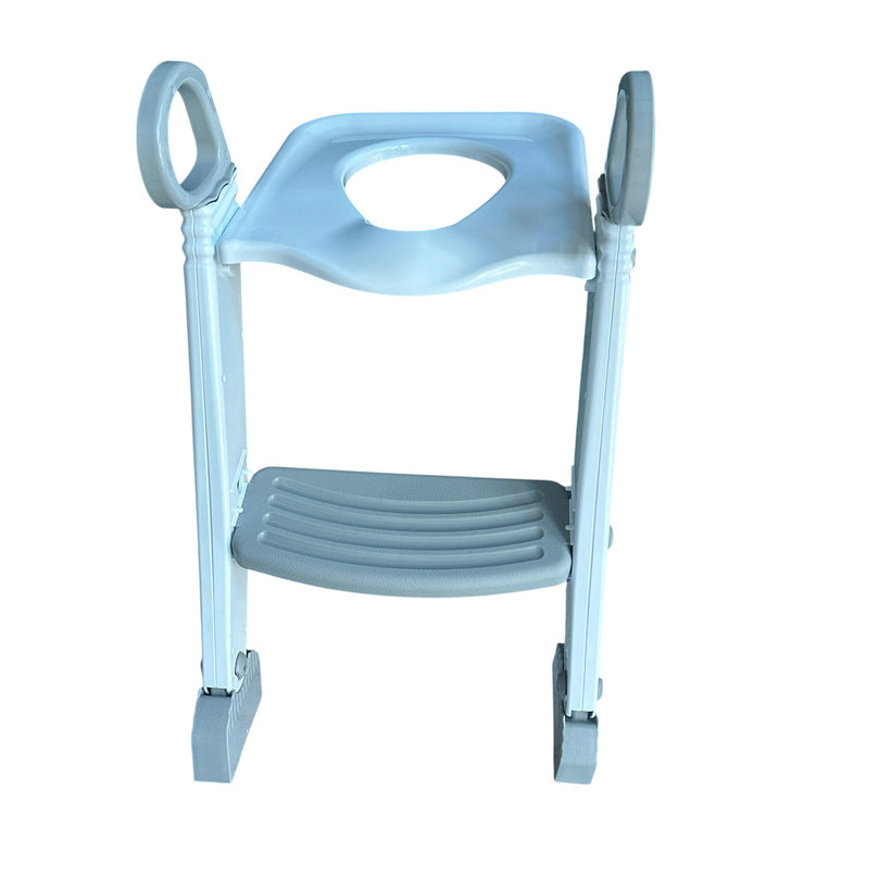 Dream-Baby-Step-Up-Toilet-Trainer-with-Ladder-White/Grey-2-2