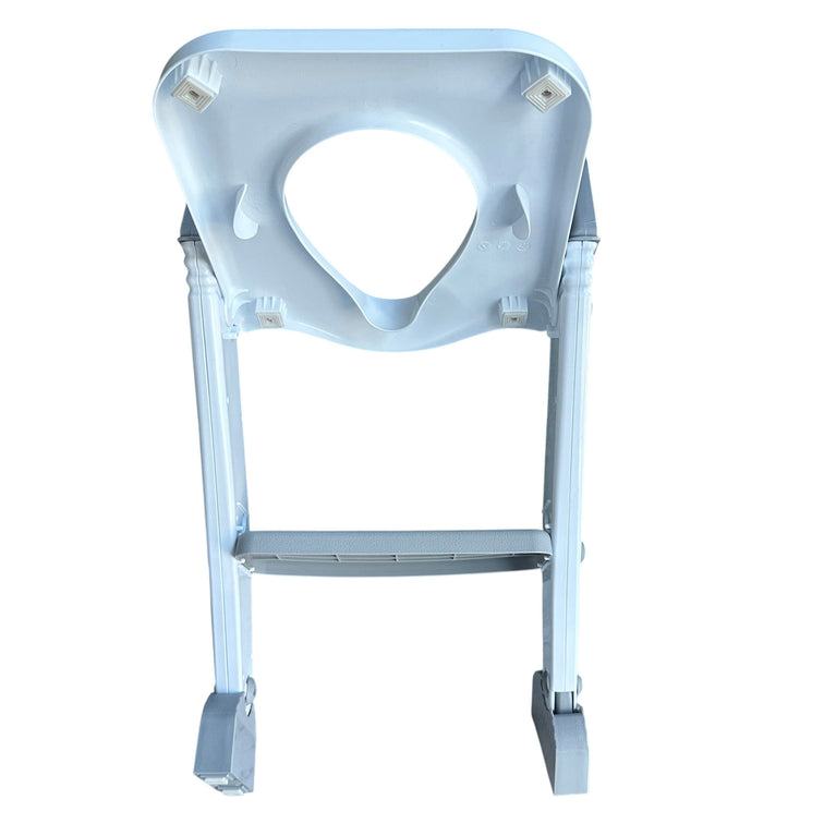 Dream-Baby-Step-Up-Toilet-Trainer-with-Ladder-White/Grey-2-4