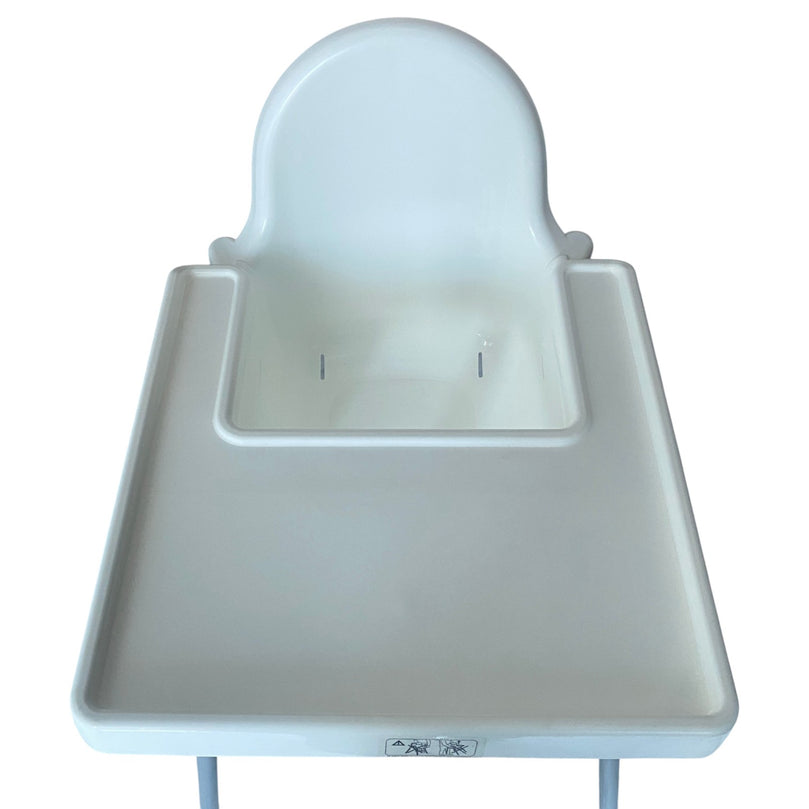 IKEA-Antilop-Highchair-with-Safety-Belt-+-Tray-White-&-Silver-4-3
