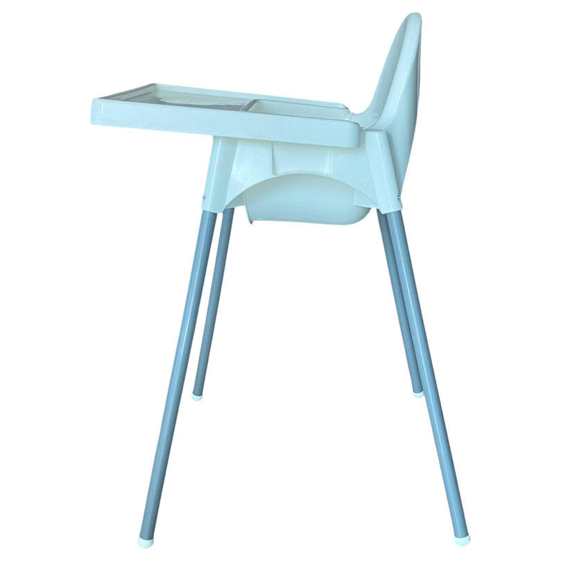 IKEA-Antilop-Highchair-with-Safety-Belt-+-Tray-White-&-Silver-4-4